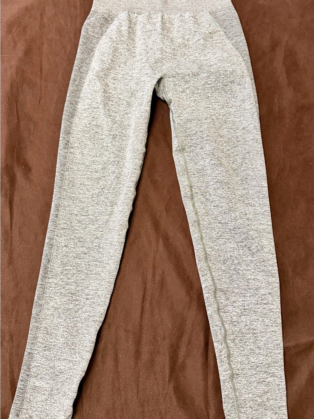 Gymshark Light Gray Stretch Leggings